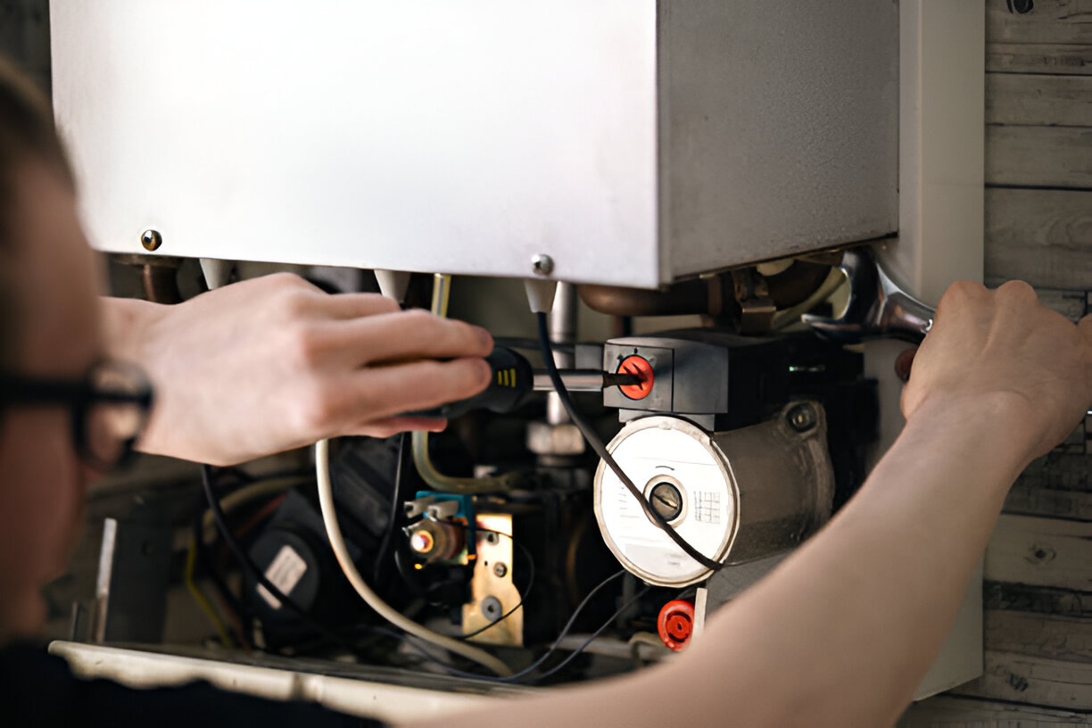 new-central-heating-boiler